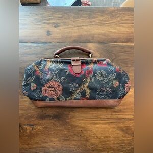 Vintage Charter Club Purse with Leather Detailing